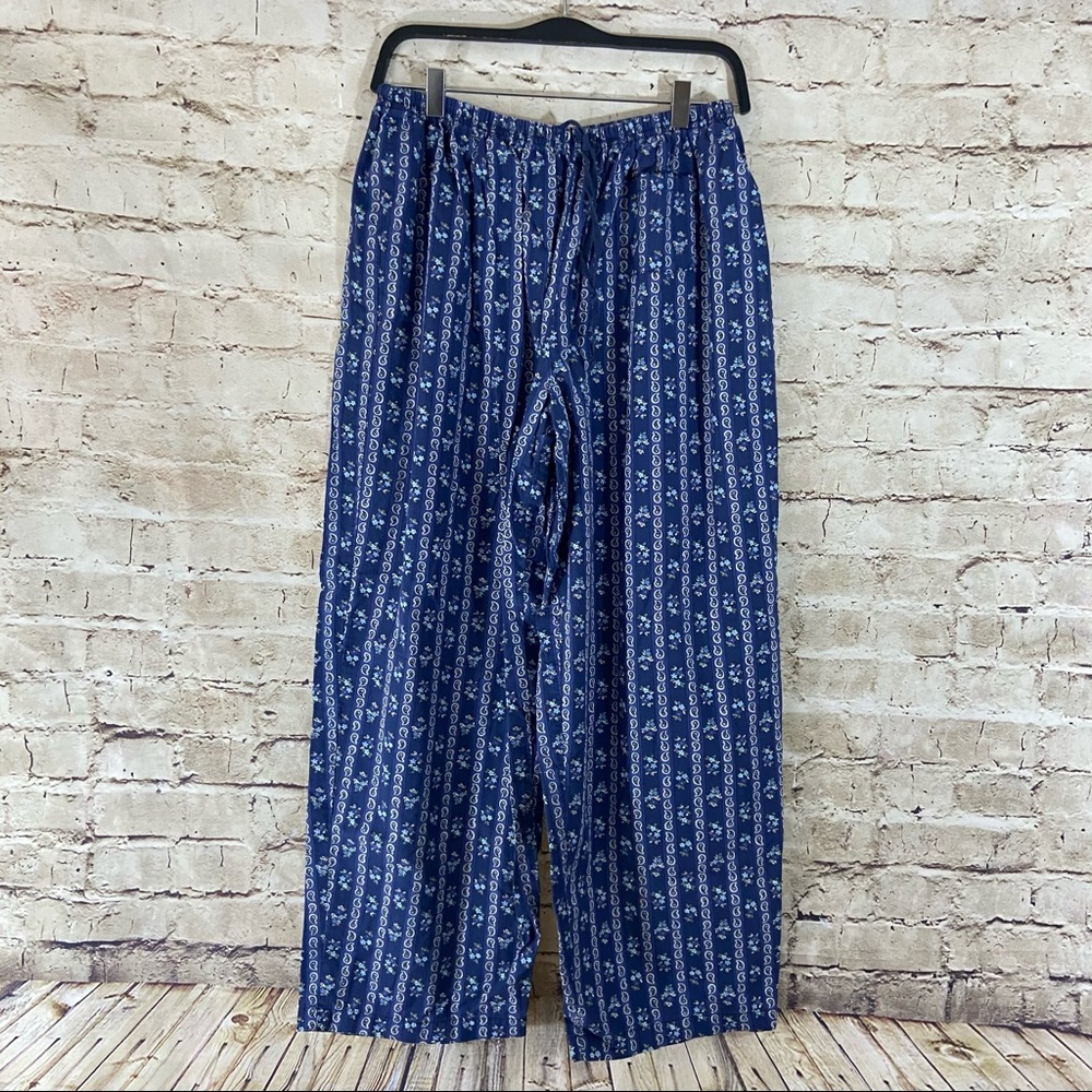 Blue secret treasures pj pants size medium